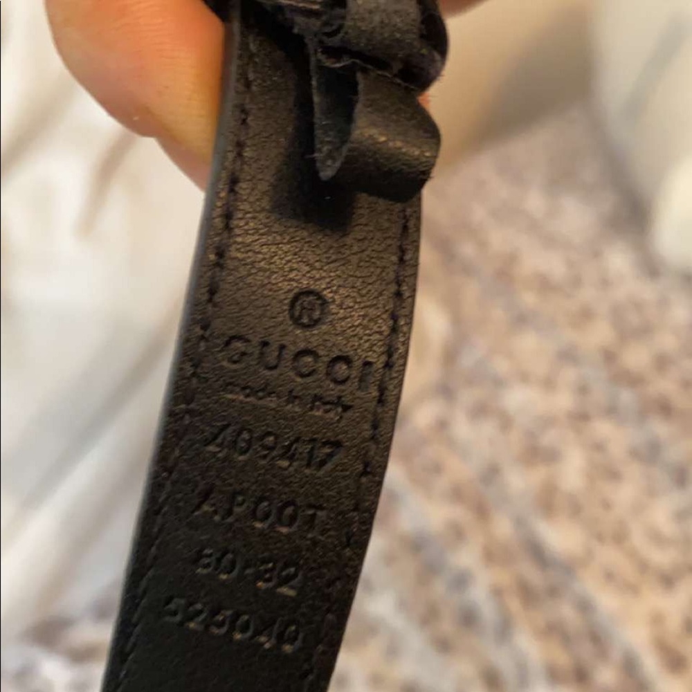 Gucci belt barely used in mint condition authentic